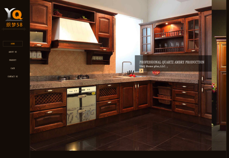 dede织梦英文外贸石材橱柜公司整站dedecms模板 