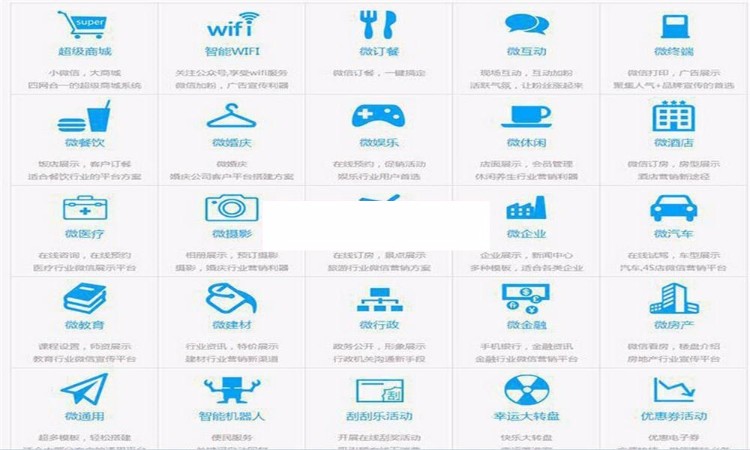 PHP仿微盟源码含微餐饮微房产微汽车微婚庆微医疗微旅游等