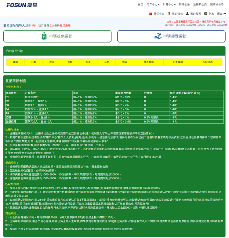 FOSUN复星联盟运营版：YBI改版+运营制度+详细安装教程+短信配置说明