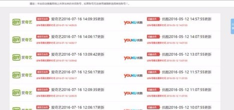 VIP账号资源分享网站源码,爱奇艺优酷迅雷账号分享网站,全自动采集发布,无需人工