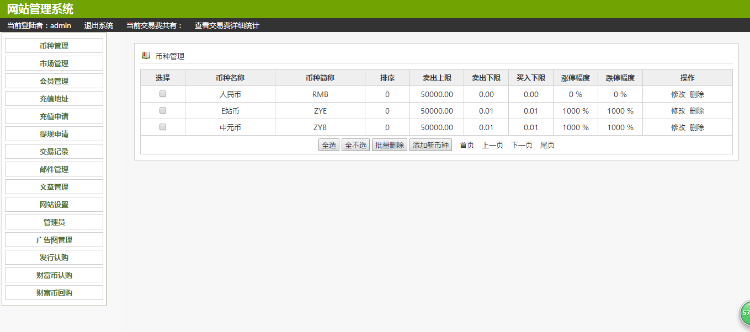 BT币交易平台网站源码