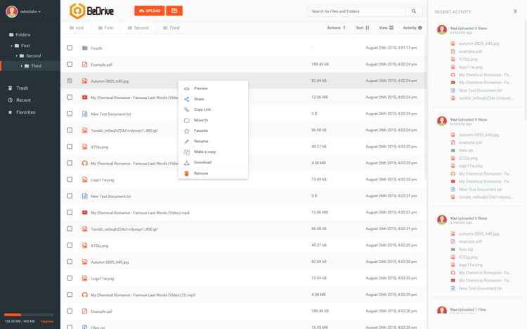网盘系统、网盘源码、云存储网站系统分享下载