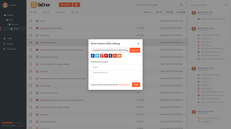 网盘系统、网盘源码、云存储网站系统分享下载