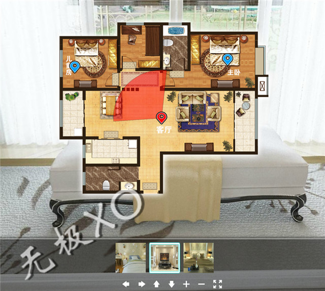 vr全景看房源码 720全景漫游源码 360全景源码 三维全景系统源码