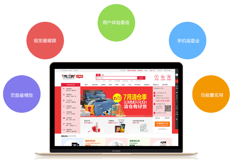 小京东V4.2分销 多单仓库 多用户 ecshop 微信支付修复+送1200条短信 