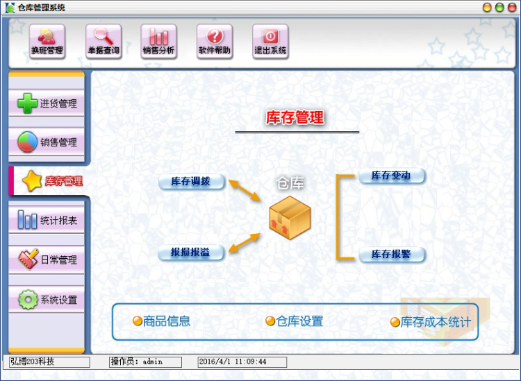 C#大型企业仓库管理系统