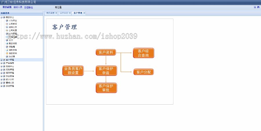 大型CRM客户关系管理系统