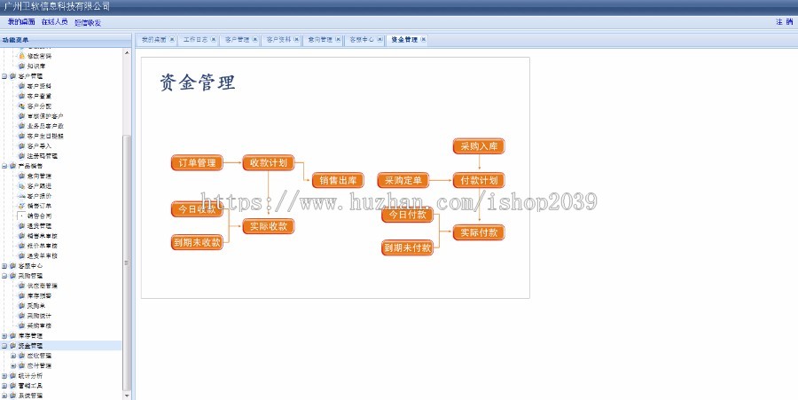 大型CRM客户关系管理系统