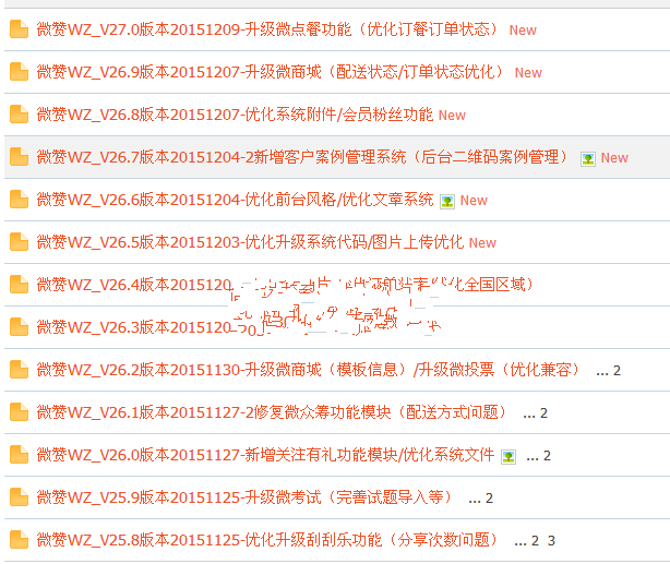 微赞V8版WZ_V27.0版本20151209商业版 同步更新+集成200多个商业模块（含人人分