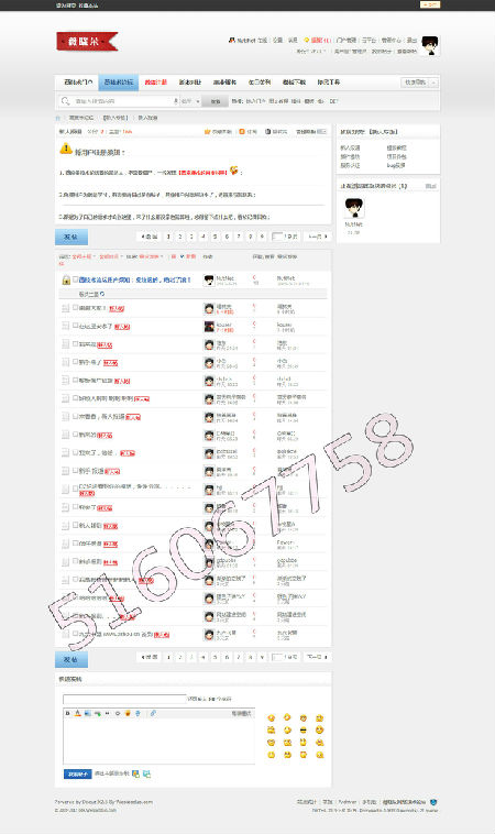 薇晓朵技术论坛 V1.4 GBK 社区版