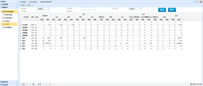 大型材料管理系统