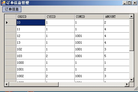 商品订购管理系统
