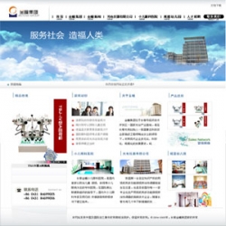 清爽大气长春金瞳集团源码