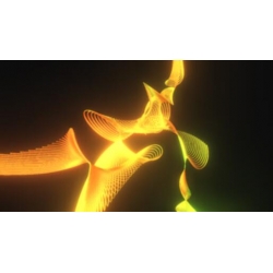 实现酷炫的3D动感线条动画特效源码